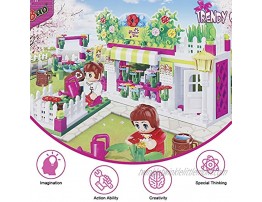 BanBao Building Blocks 6116 Trendy City Flower Shop for Girls 253 Pieces Creative and Construction Toys Educational Alternative to Building Set for Preschool Kids Arts and Crafts Games