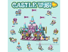 Building Toys Mulukiss STEM Castle Building Blocks Set 25 Playstyles 568pcs The City of Joy Creative Toy Educational Building Bricks for Kids Boys and Girls