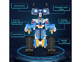 Henoda Robot Toys for 8-16 Year Old Boys Girls Robot for Kids with APP or Remote Control Science Programmable Building Block Kit STEM Projects Educational Birthday Gifts for 8-12 Year Old Girls Boys