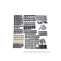 LOONGON Technic Series Parts 450 Pieces Gear Chain Link Connectors Bricks Sets Technic Parts Pack for Robot Compatible with Lego Technic Parts