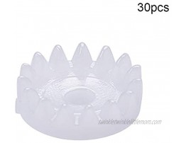Othmro 30pcs Plastic Gears 15 Teeth Model C152A Reduction Gear Plastic Worm Gears for RC Car Robot Motor
