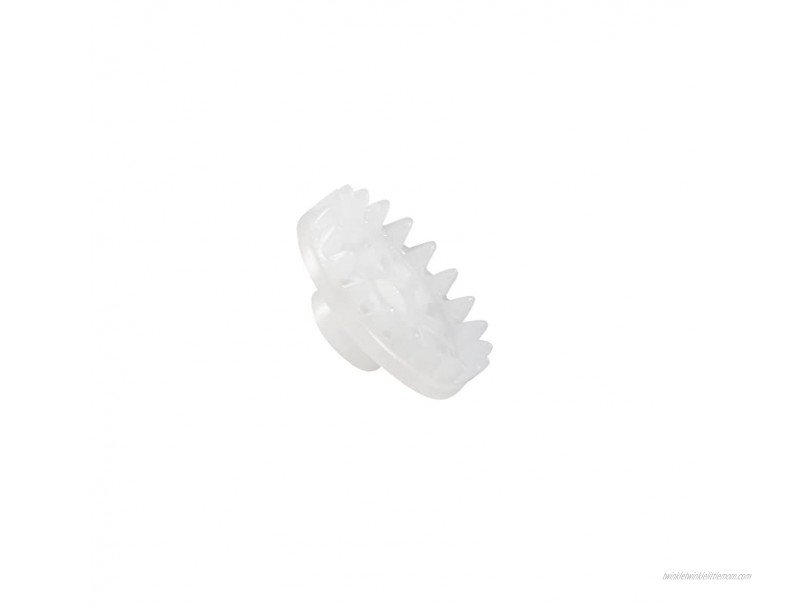 uxcell 50pcs Plastic Gears 20 Teeth Model C202A Reduction Gear Plastic Worm Gears for RC Car Robot Motor