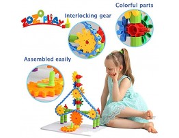ZOZOPLAY STEM Learning Toy 170 PCS Engineering Creative Construction Building Blocks Kids Educational Toy Set for Boys and Girls Ages 3 4 5 6 7 8 9 Yr Old
