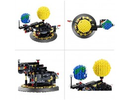 Earth Moon and Sun Solar System Building Kits for Kids Ages 6+,Rotatable Model,Science Projects Building Sets,Educational Learning Toys461PCS