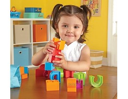 Learning Resources Letter Blocks Fine Motor Toy ABCs Letter Recognition Alphabet 36 Pieces Ages 18 mos+