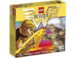LEGO DC Wonder Woman vs Cheetah 76157 with Wonder Woman Diana Prince The Cheetah Barbara Minerva and Max; Action Figure Toy for Kids Aged 8 and up 371 Pieces