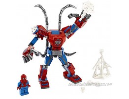 LEGO Marvel Spider-Man: Spider-Man Mech 76146 Kids’ Superhero Building Toy Playset with Mech and Minifigure 152 Pieces