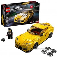 LEGO Speed Champions Toyota GR Supra 76901 Toy Car Building Toy; Racing Car Toy for Kids; New 2021 299 Pieces