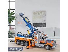 LEGO Technic Heavy-Duty Tow Truck 42128 Building Kit; Explore a Classic Truck Packed with Authentic Features; New 2021 2,017 Pieces