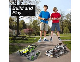 Remote Control Car Building Kit RC Tracked Racer 3 in 1 Building Set Fun Educational Learning STEM Toys Best Gift for Kids Age 8-12 14 Year Old Boys and Girls VEETGG 353pcs