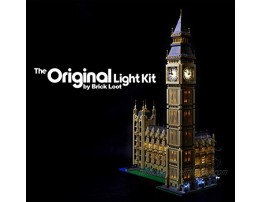 Brick Loot LED Lighting Kit for Lego Big Ben 10253 Lego Set NOT Included