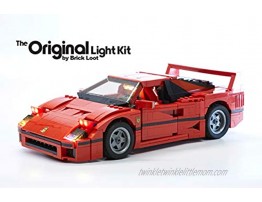 Brick Loot LED Lighting Kit for Lego Ferrari F40 10248 Lego Set NOT Included