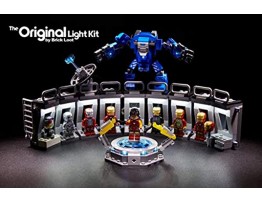 Brick Loot LED Lighting Kit for Lego Iron Man Hall of Armor Ironman 76125 Lego KIT NOT Included
