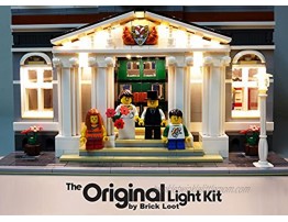 Brick Loot LED Lighting Kit for Lego Town Hall 10224 Lego Set NOT Included