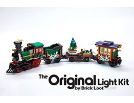 Brick Loot Winter Holiday Train Lighting Kit for Your Lego Set 10254 Lego Set NOT Included