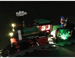 brickled LED Light Kit for Lego Winter 10254 Holiday Train USB Powered
