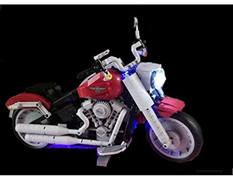 brickled LED Lighting Kit for Lego Creator Expert Harley-Davidson Fat Boy 10269 Lego Set not Included