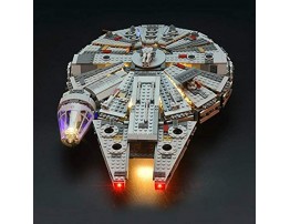 brickled Lighting kit for Lego Millennium Falcon 75105 Lego Set not Included Compatiable with 75257