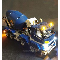 LED Lighting Kit for Lego Technic Concrete Mixer Truck 42112 Lego Set not Included