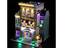 LED Lighting Set for Lego 10278 Police Station Light Kit Without Building Blocks Sound Version