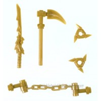LEGO Ninjago Gold Weapons Set Minifigures