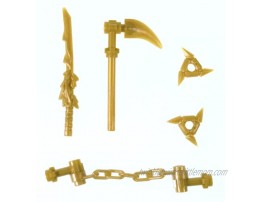 LEGO Ninjago Gold Weapons Set Minifigures