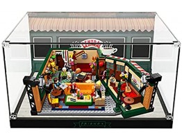 light your bricks Acrylic Display Case Box for Lego Ideas The Friends Central Perk 21319 Building Blocks Model Set Dust-Proof Transparent Clear Display Box Showcase The Model NOT Included