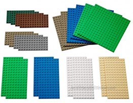 Small Lego Building Plates Accessory Set 9388 for Girls & Boys Ages 4 & Up 22Piece