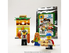 Ultimate Food Accessory Pack 2 with 100 Custom Printed Pieces Compatible with LEGO and all Major Brick Brands Fits LEGO Minifigures Minifigures NOT included