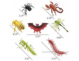 14pcs Bugs Toys Big Realistic Insects Toys Giant Large Fake Bugs Insects Toys for Kids Birthday Children's Day Gift Party Favors