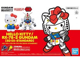 Gundam: Hello Kitty & RX-78-2 Bandai Spirits SD-EX Standard