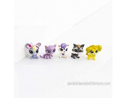 Mimeng 2 Pieces Bag of Toys Cartoon Animals Cute Cats and Dogs Loose Doll Collection Boys and Girls Toy Gifts