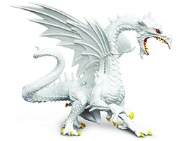 Safari Ltd Glow-in-the-Dark Snow Dragon Realistic Hand Painted Toy Figurine for Ages 3 and Up