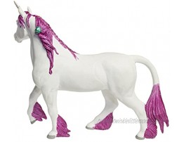 Safari Ltd. Mythical Realms Collection Pink Unicorn Figurine Non-toxic and BPA Free Age 3 and Up