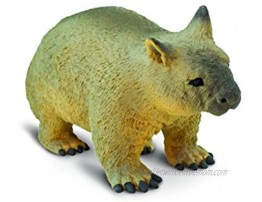 Safari Ltd. Wildlife Collection Realistic Wombat Toy Figure Non-Toxic and BPA Free Ages 3 and Up
