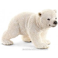 SCHLEICH Wild Life Animal Figurine Animal Toys for Boys and Girls 3-8 Years Old Walking Polar Bear Cub