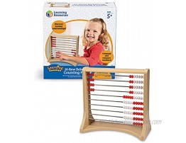 Learning Resources 10-Row Rekenrek Counting Frame Abacus for Kids Counting Toy for Kids Math Homeschool Ages 5+