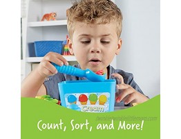 Learning Resources Smart Scoops Math Activity Set Stacking Sorting Early Math Skills 55 Pieces Ages 3+