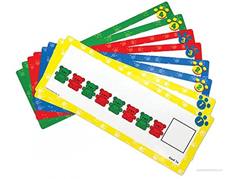 Learning Resources Three Bear Family Pattern Cards Homeschool Early Math Skill Learning Bears Not Included Ages 3+