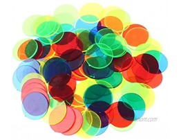 LotCow 100 Pieces Counting Chips,Colorful Chips Counting Discs MarkersMath Counters for Kids Math Manipulatives for Counting Sorting Pattern Math Toys Game Tokens Homeschool Supplies