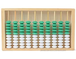 LYUN Calculator Wooden Abacus for Kids Math Toys Learning 10 Column Abacus Numbers Counting Games Classic Toys Preschool Educational Office Calculators