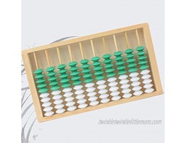 LYUN Calculator Wooden Abacus for Kids Math Toys Learning 10 Column Abacus Numbers Counting Games Classic Toys Preschool Educational Office Calculators