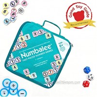 Numbalee Math Game Fun Educational Set of Over 12 Games to Teach Fast Mental Math & Counting Skills Ages 6+