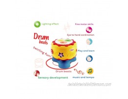 Baby Toys Infant Bongo Drum Electric Learning Musical Instruments Preschool Toys for Toddlers 1-3 Kids Set Stimulating Children’s Creativity Educational Bongos Drums Set 18-36 Months Boys Girls