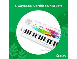 Boley Electronic Toy Keyboard 1 Pack Mini Toy Piano for Kids Kid and Toddler Piano Toy Musical Instruments for Boy and Girl Children Ages 3 and Up