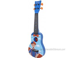 First Act Blippi Toy Ukulele 20 Inch Features YouTube Educational Entertainer Blippi – Ukulele for Beginners Musical Instruments for Toddlers and Preschoolers Ready to Play