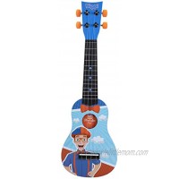 First Act Blippi Toy Ukulele 20 Inch Features YouTube Educational Entertainer Blippi – Ukulele for Beginners Musical Instruments for Toddlers and Preschoolers Ready to Play