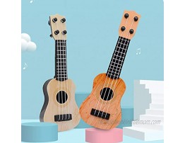 Hi Collie 2592.7cm Plastic Kids Toy Classical Ukulele Guitar Musical Instrument Beige Yellow Brown? Yellow