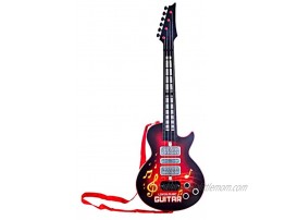 HMANE Children 4 Nylon Strings Music Electric Guitar Musical Instrument Toys for Kids Red