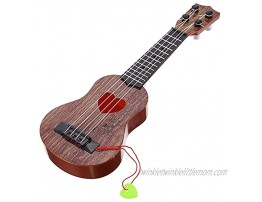 Holibanna Ukulele Toy Guitar Simulated Mini Plastic Guitar Beginners Child Musical Instruments Educational Toys Suitable for Toddler Baby Preschool Children